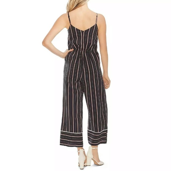 Vince Camuto Sleeveless Striped Jumpsuit SZ S NWT - Picture 2 of 3